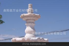 【曲陽實體工廠銷售大理石晚霞紅花崗巖石雕雕刻多層歐式噴泉】價格,廠家,圖片,石膏、石料工藝品,曲陽縣萬業石材-